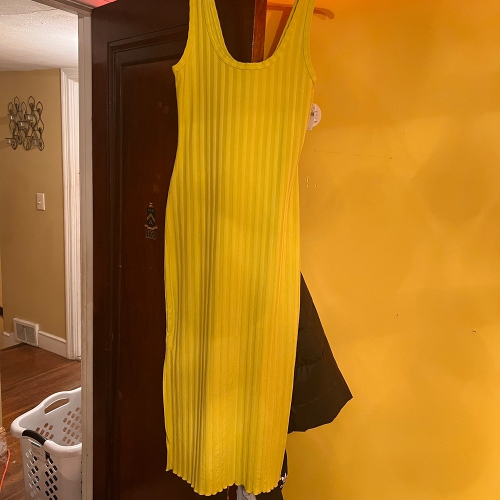 Spaghetti strapped dress